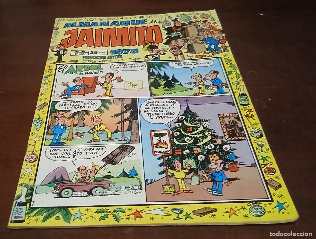 Tebeos: JAIMITO - N&ordm; 1323 - ALMANAQUE 1975 - PUBLICACION JUVENIL - EDITORIAL VALENCIANA