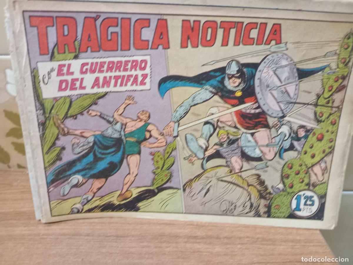 Tebeos: EL GUERRERO DEL ANTIFAZ - N&ordm; 218 - ORIGINAL - EDITORIAL VALENCIANA