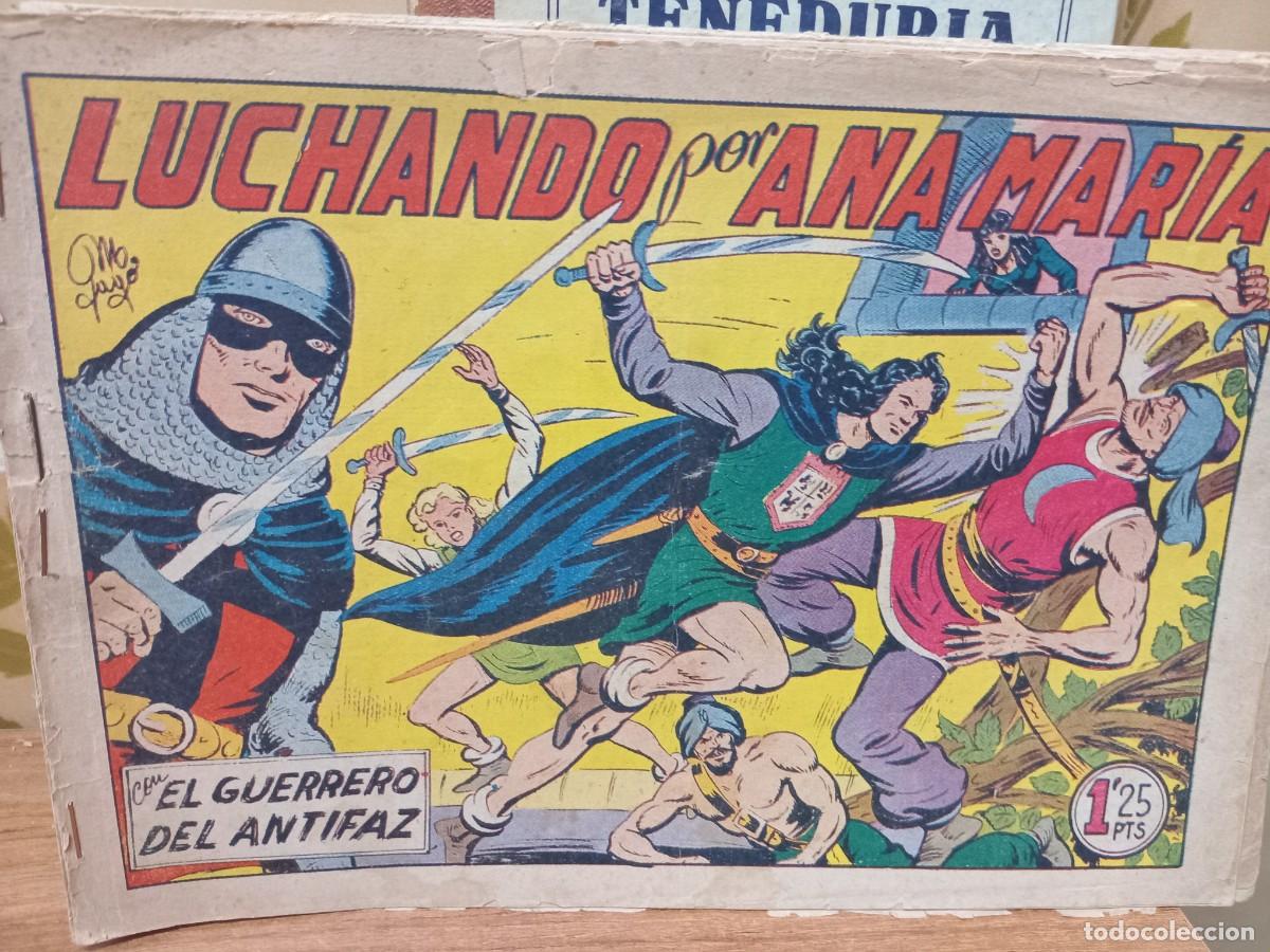 Tebeos: EL GUERRERO DEL ANTIFAZ - N&ordm; 194 - ORIGINAL - EDITORIAL VALENCIANA