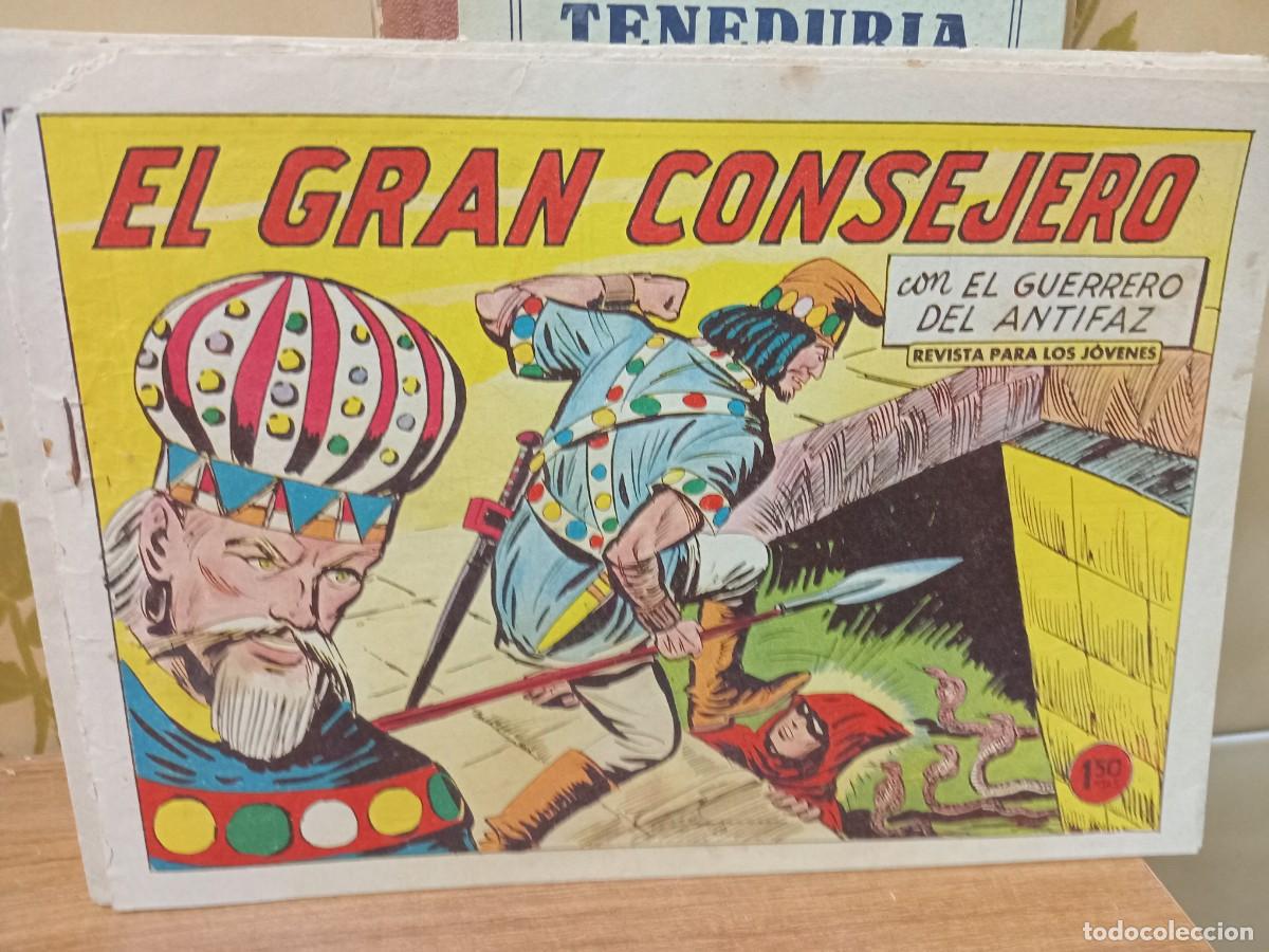 Tebeos: EL GUERRERO DEL ANTIFAZ - N&ordm; 418 - ORIGINAL - EDITORIAL VALENCIANA
