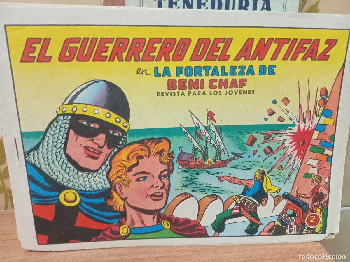 Tebeos: EL GUERRERO DEL ANTIFAZ - N&ordm; 609 - ORIGINAL - EDITORIAL VALENCIANA