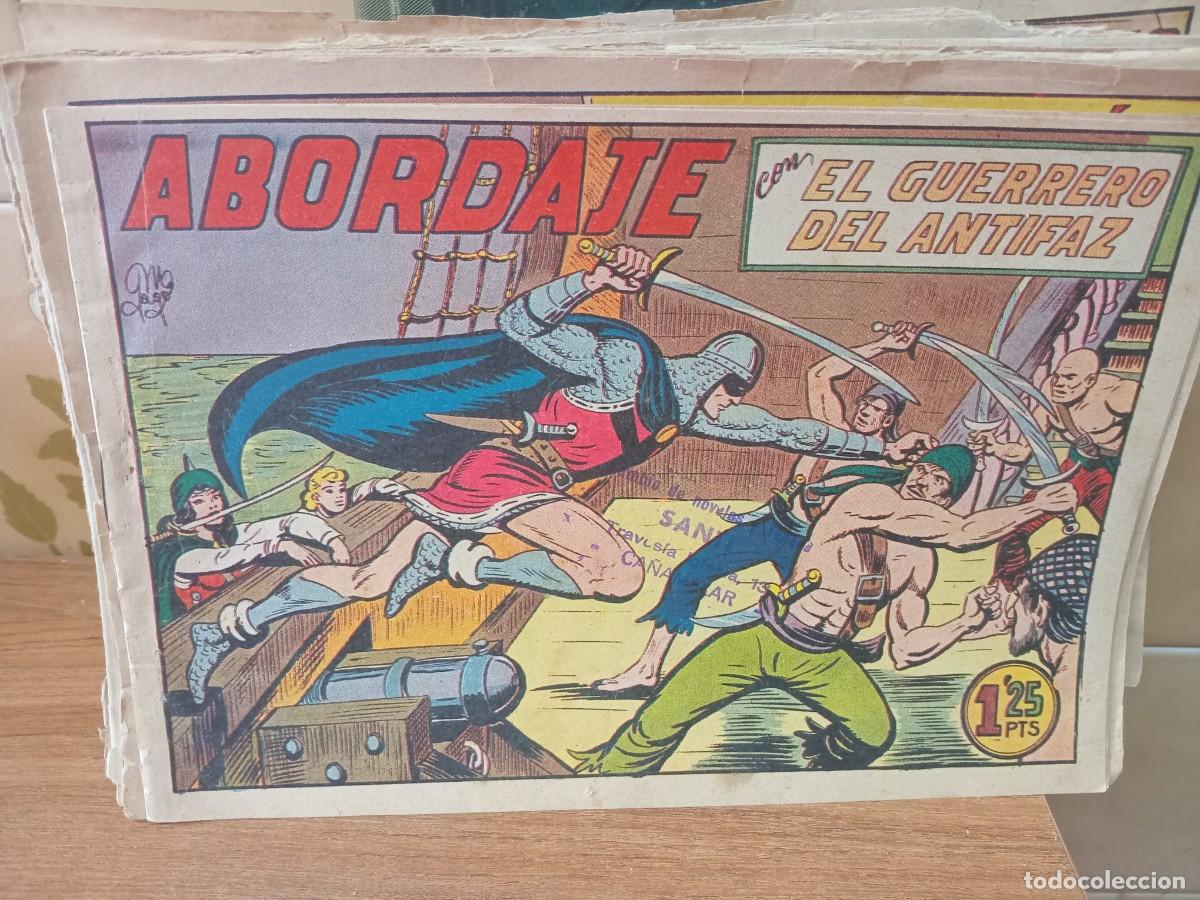 Tebeos: EL GUERRERO DEL ANTIFAZ - N&ordm; 185 - ORIGINAL - EDITORIAL VALENCIANA