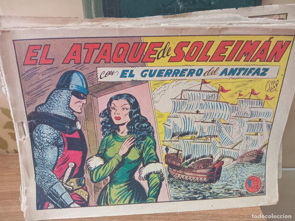 Tebeos: EL GUERRERO DEL ANTIFAZ - N&ordm; 256 - ORIGINAL - EDITORIAL VALENCIANA