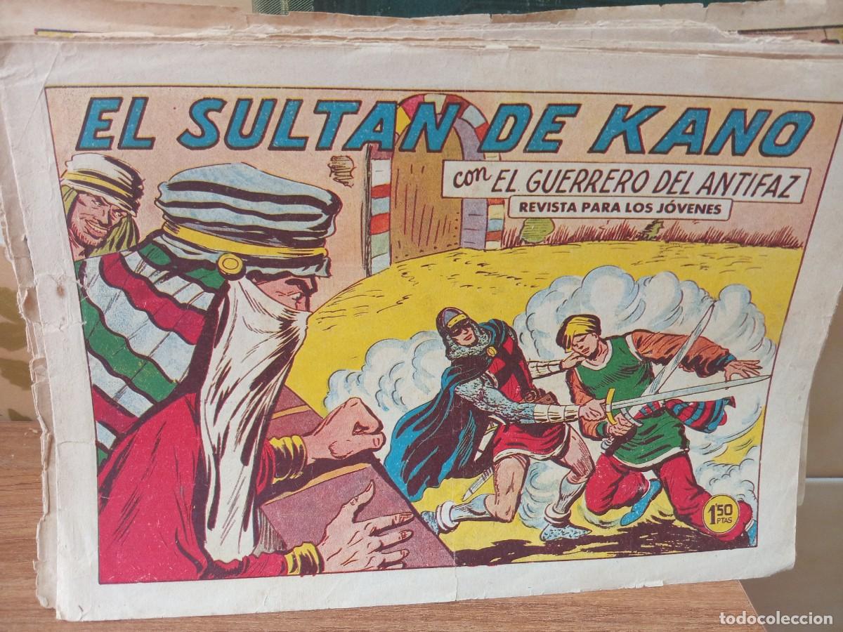 Tebeos: EL GUERRERO DEL ANTIFAZ - N&ordm; 350 - ORIGINAL - EDITORIAL VALENCIANA