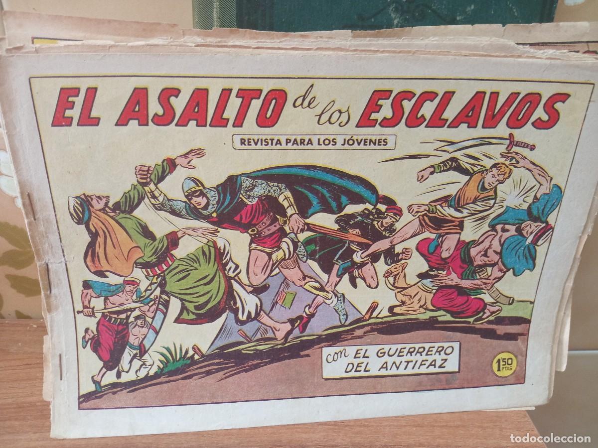 Tebeos: EL GUERRERO DEL ANTIFAZ - N&ordm; 346 - ORIGINAL - EDITORIAL VALENCIANA