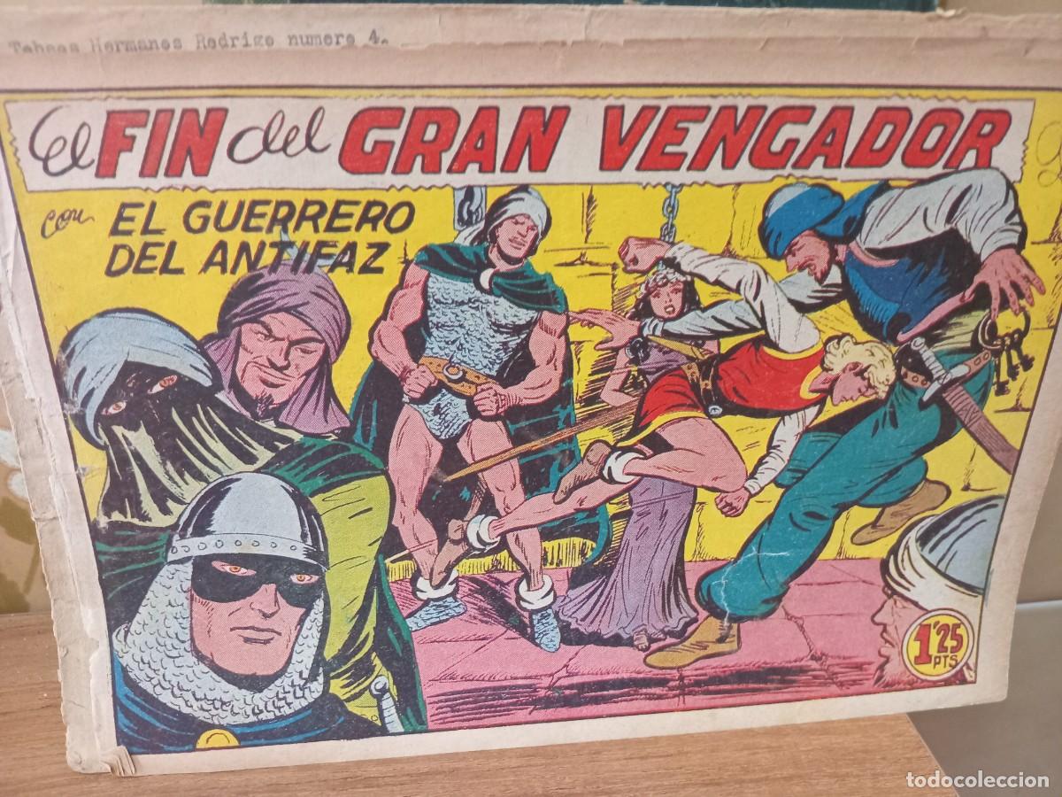 Tebeos: EL GUERRERO DEL ANTIFAZ - N&ordm; 220 - ORIGINAL - EDITORIAL VALENCIANA