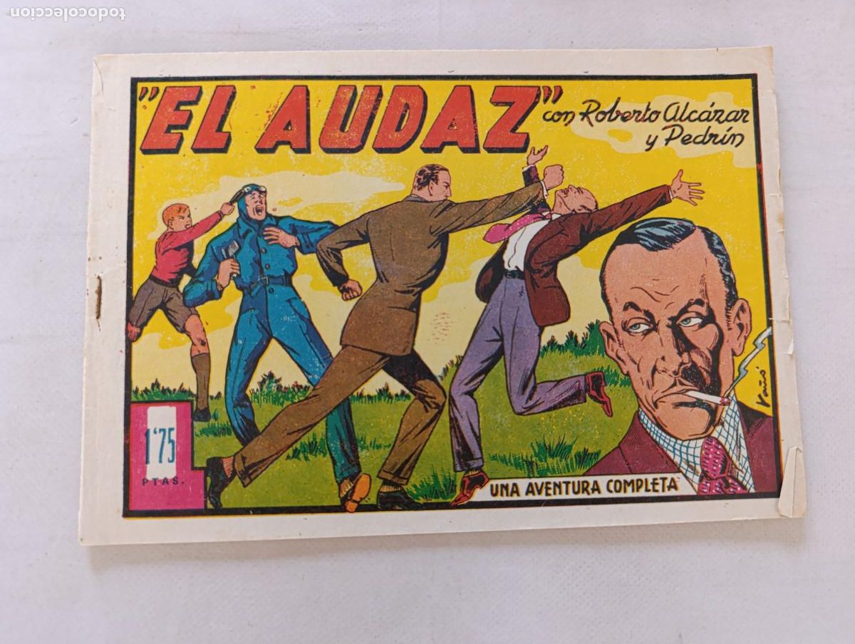 Tebeos: ROBERTO ALCAZAR N&ordm; 93 - EL AUDAZ - VALENCIANA - ORIGINAL (HV)