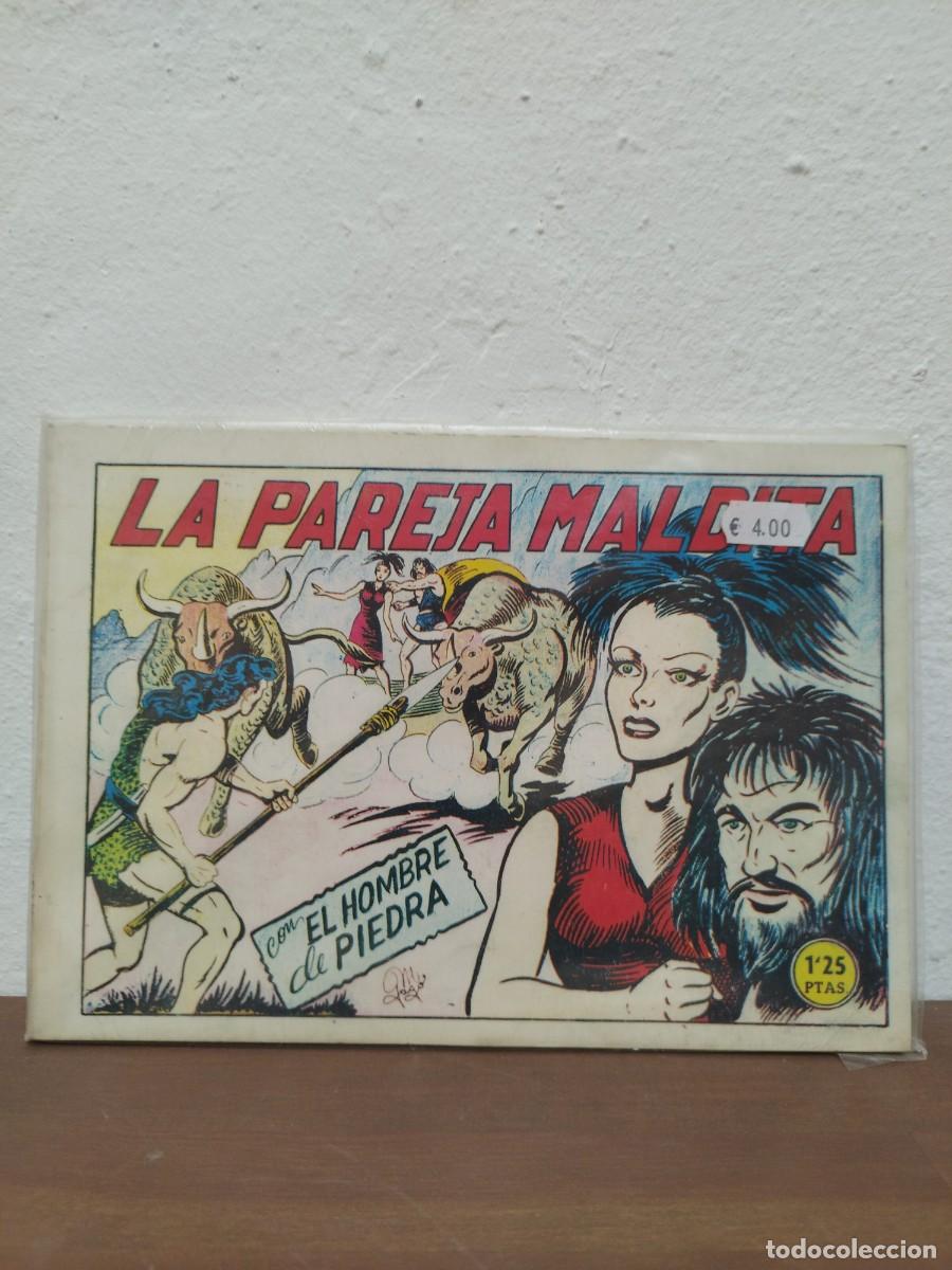 Tebeos: C&Oacute;MIC EL HOMBRE DE PIEDRA: LA PAREJA MALDITA - TOMO RETAQUILLA (FACSIMIL EDICIONES JLA)