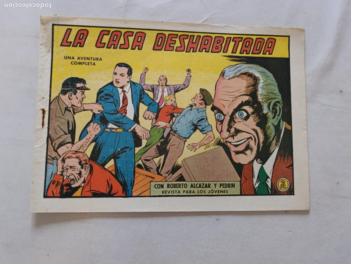 Tebeos: ROBERTO ALCAZAR Y PEDRIN N&ordm; 537 - LA CASA DESHABITADA - VALENCIANA - ORIGINAL (HV)