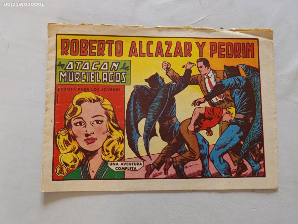Tebeos: ROBERTO ALCAZAR Y PEDRIN N&ordm; 628 - ATACAN LOS MURCIELAGOS - VALENCIANA - ORIGINAL (HV)