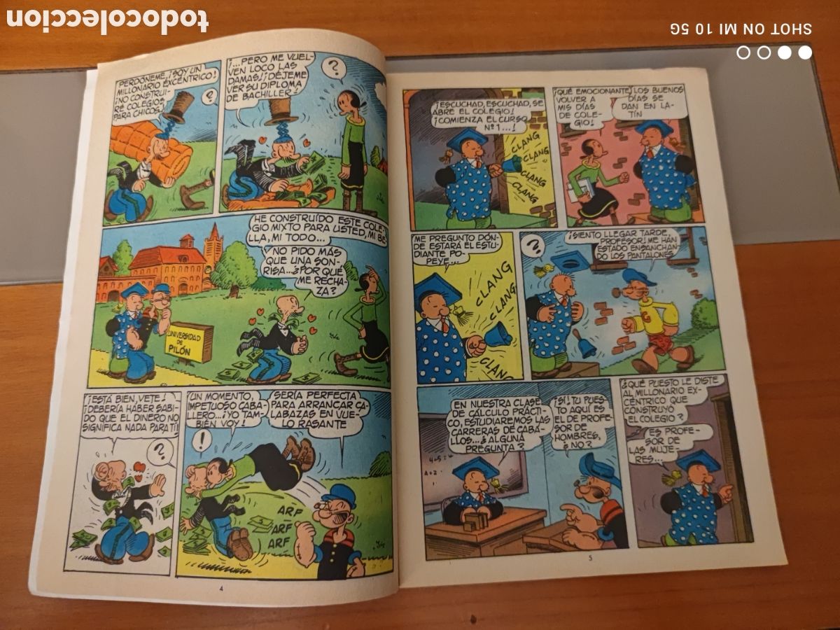 Tebeos: Lote 3 Comics de Popeye el Marino - Foto 9