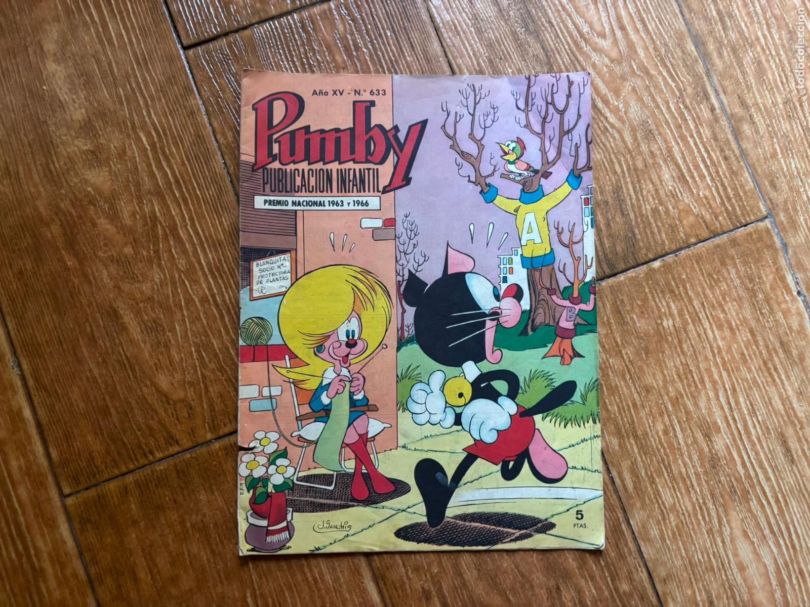 Tebeos: PUMBY N&ordm; 633 EDITORIAL VALENCIANA
