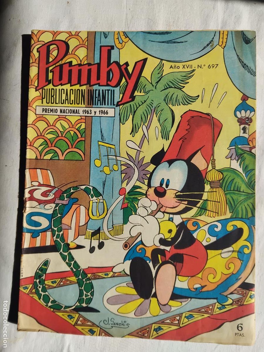 Tebeos: PUMBY N&ordm; 697. EDITORA VALENCIANA 1971.
