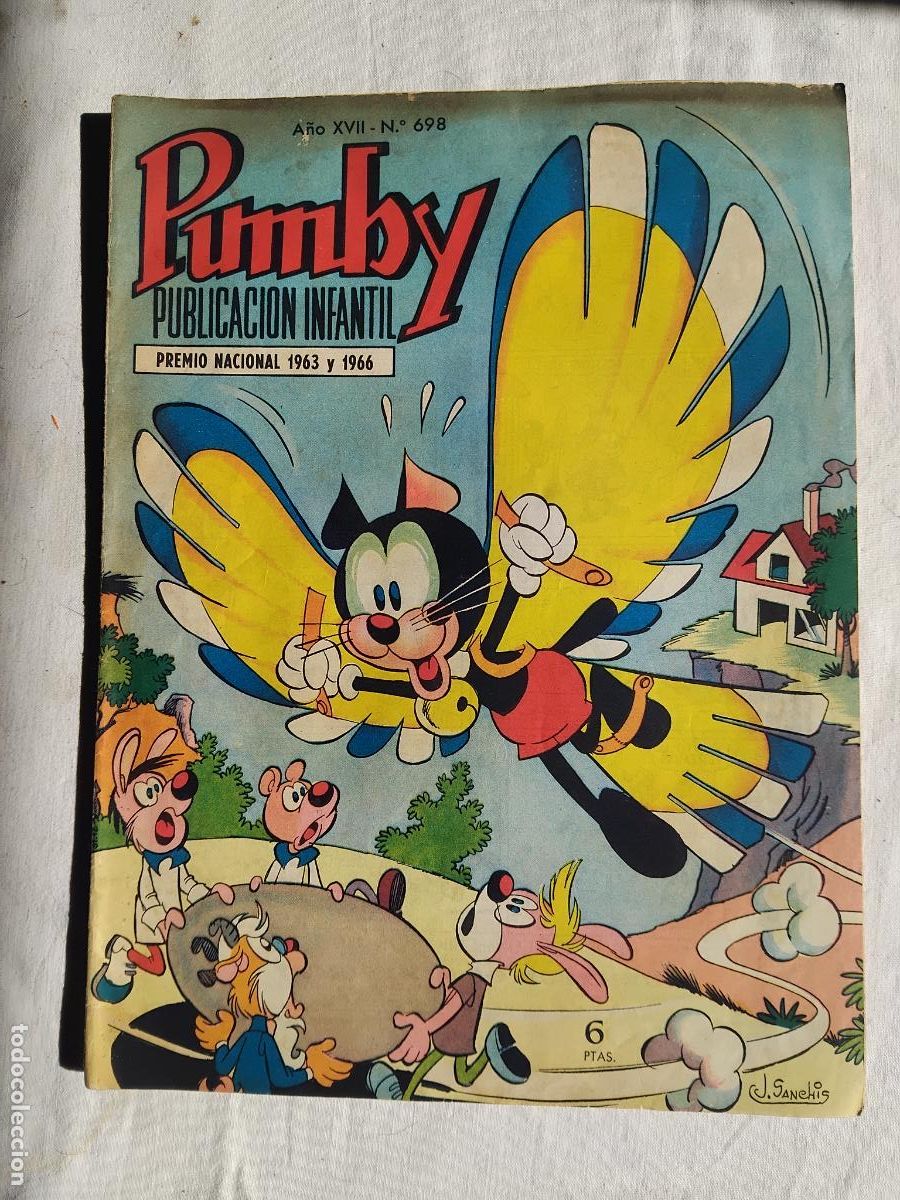 Tebeos: PUMBY N&ordm; 698. EDITORA VALENCIANA 1971.