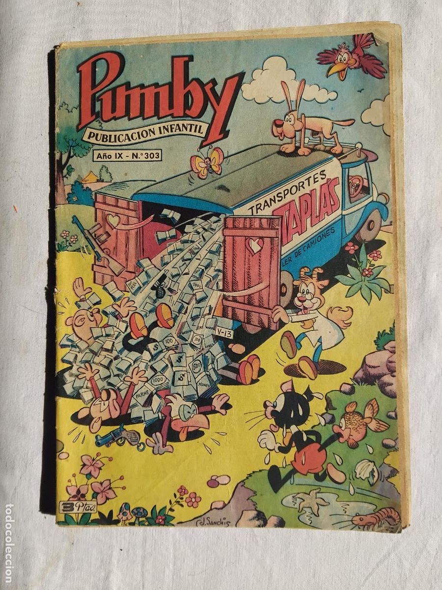 Tebeos: PUMBY N&ordm; 303. EDITORA VALENCIANA 1963.