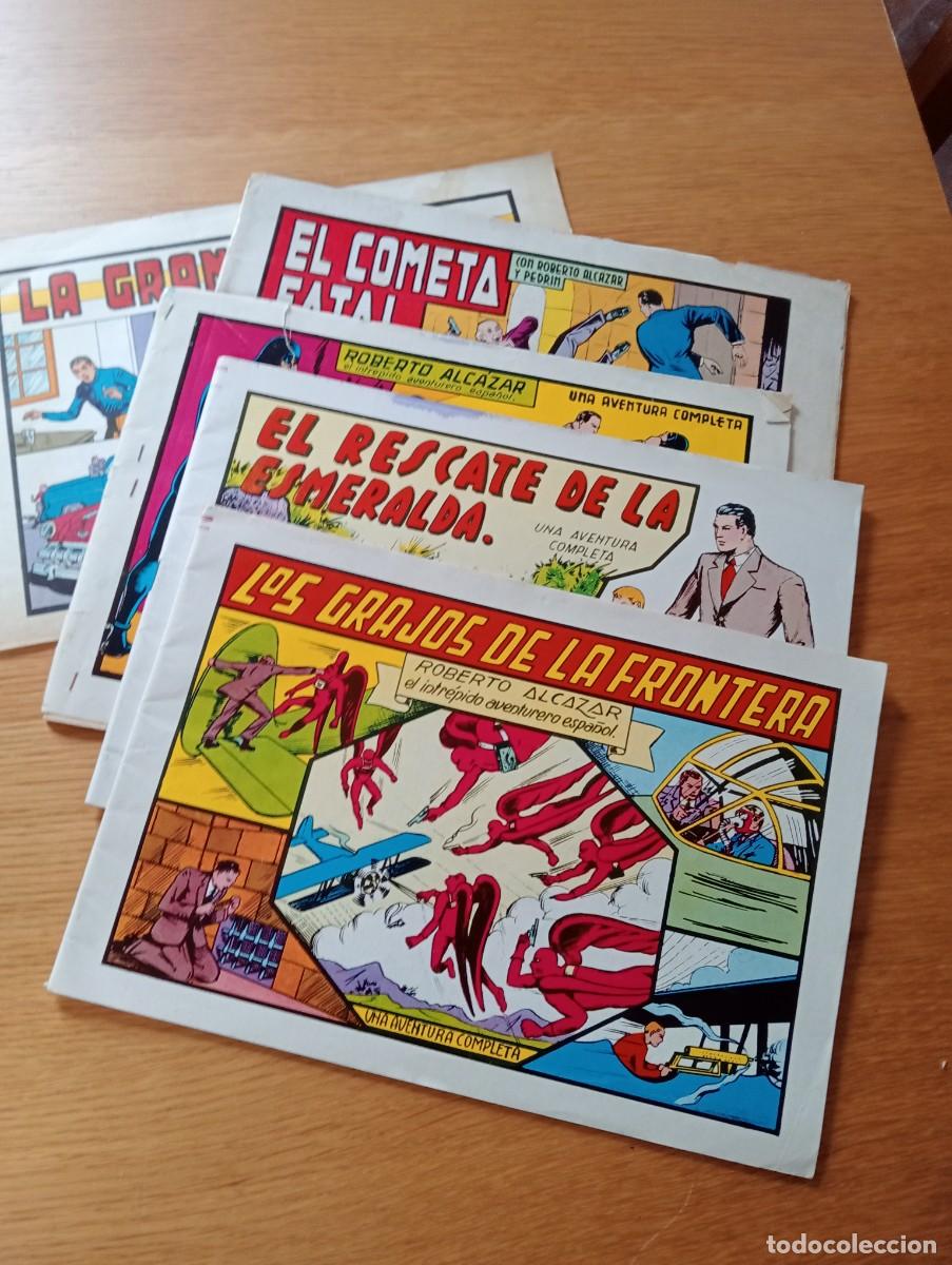 Giornalini: LOTE CON 5 EJEMPLARES DE ROBERTO ALC&Aacute;ZAR Y PEDR&Iacute;N (DE 170). GRAPA. VALENCIANA. 1982 &ndash; 84.