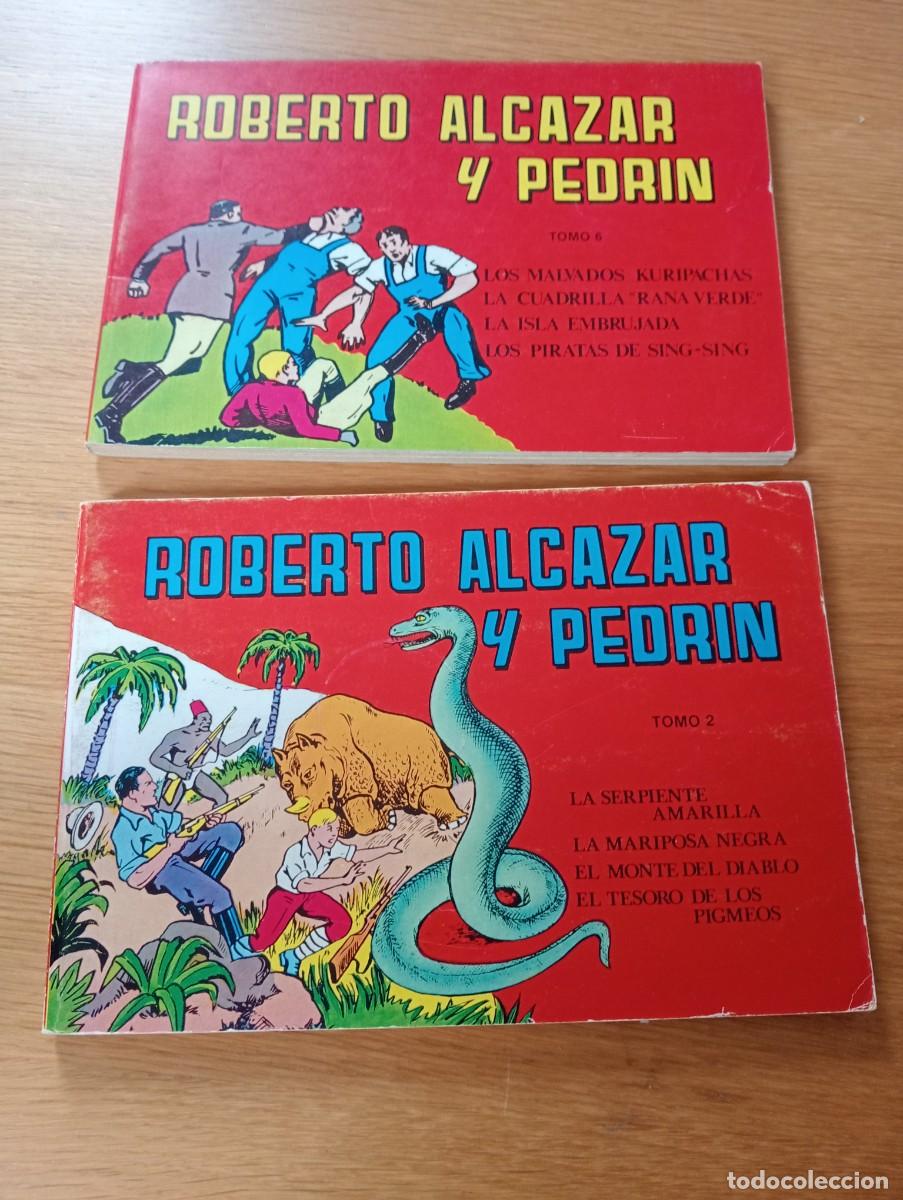 Livros de Banda Desenhada: LOTE CON DOS TOMOS DE ROBERTO ALC&Aacute;ZAR Y PEDR&Iacute;N (DE 6). TACO. VALENCIANA. 1983.