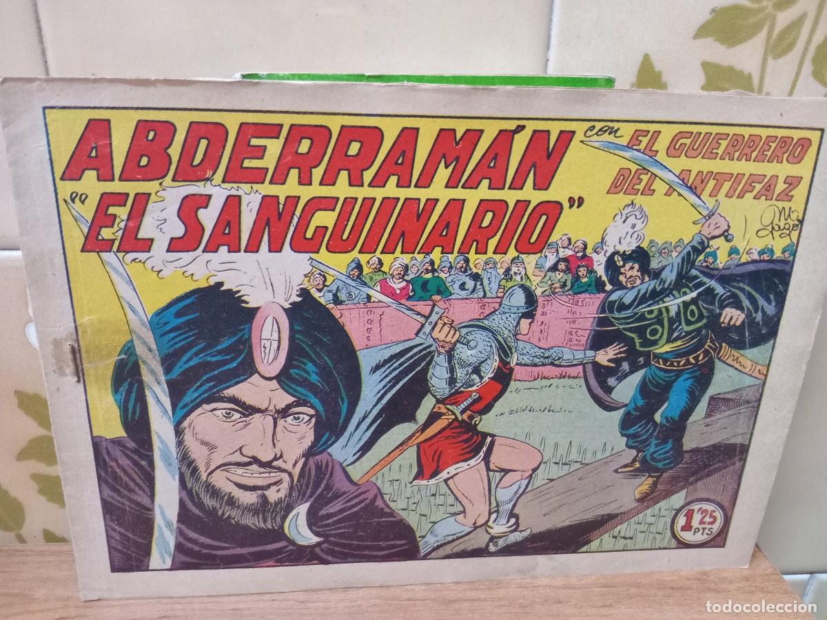 Tebeos: EL GUERRERO DEL ANTIFAZ - N&ordm; 195 - ORIGINAL - EDITORIAL VALENCIANA