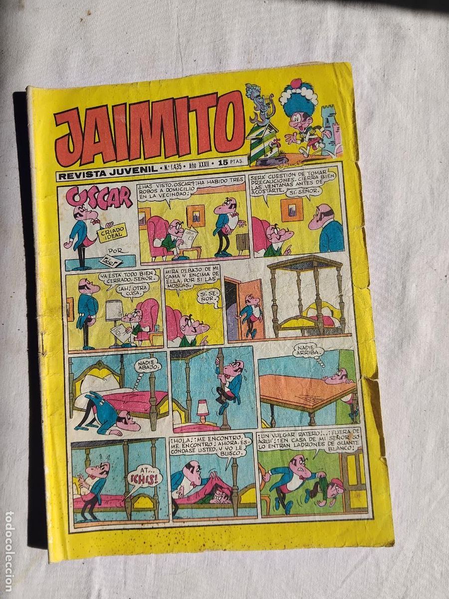 Tebeos: JAIMITO N&ordm; 1.435. EDITORA VALENCIANA.