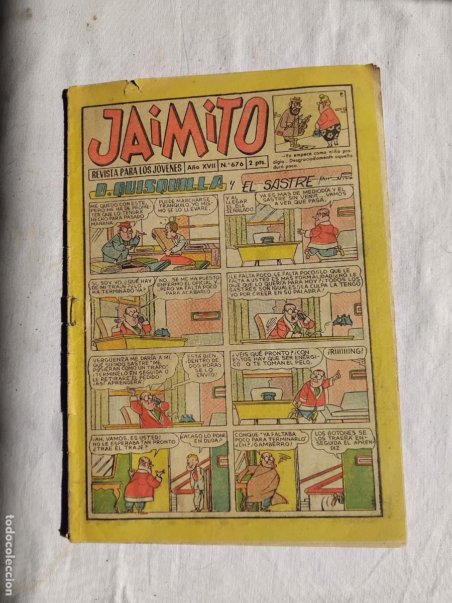 Tebeos: JAIMITO N&ordm; 676 EDITORA VALENCIANA. - Foto 1