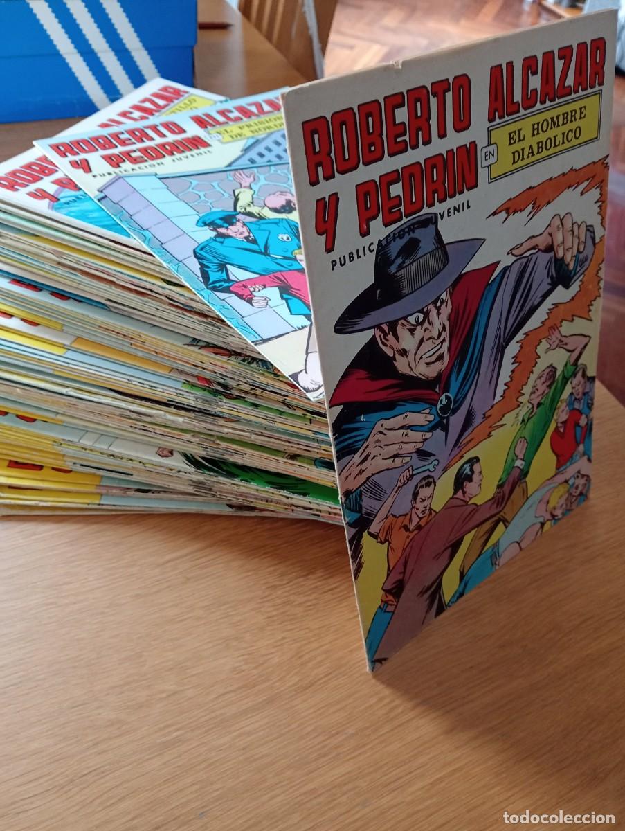 Giornalini: 101 EJEMPLARES DE ROBERTO ALCAZAR Y PEDR&Iacute;N SEGUNDA EPOCA (DE 283). GRAPA. VALENCIANA. 1976 &ndash; 1981.