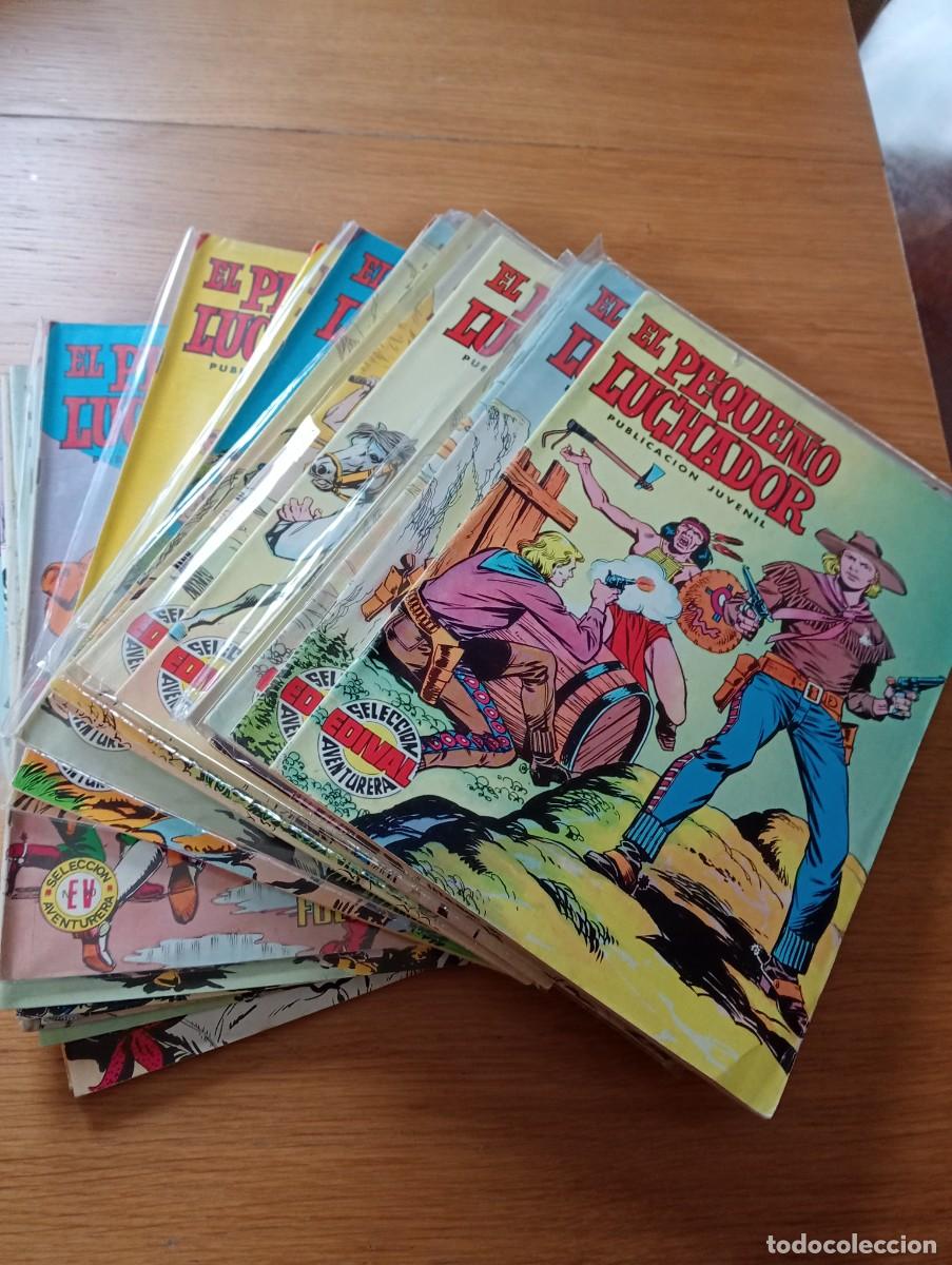 Giornalini: LOTE CON 25 EJEMPLARES DE EL PEQUE&Ntilde;O LUCHADOR (DE 87). SEL. AVENTURERA. GRAPA. VALENCIANA. 1977 &ndash; 78