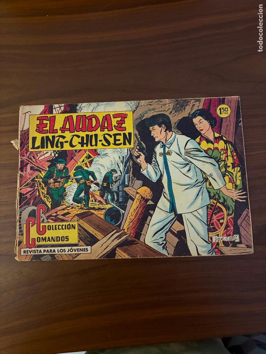 Livros de Banda Desenhada: COLECCI&Oacute;N COMANDOS N&ordm; 61 , EDITORIAL VALENCIANA