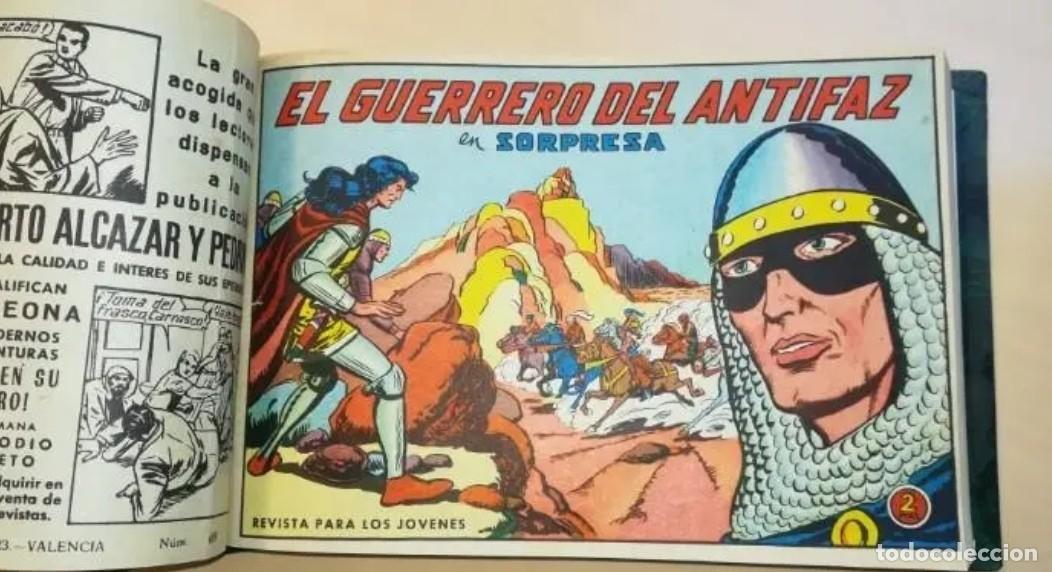Tebeos: 259 tebeos EL GUERRERO DEL ANTIFAZ - Foto 3