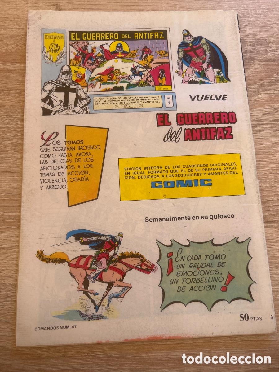 Tebeos: Comandos en acci&oacute;n n&uacute;m 47 - Foto 2
