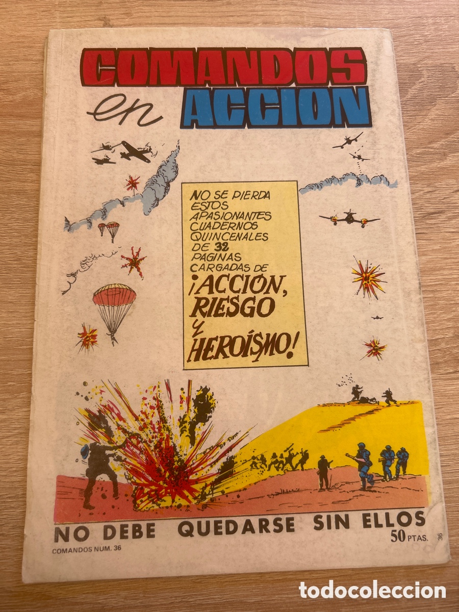 Tebeos: Comandos en acci&oacute;n n&uacute;m 36 - Foto 2
