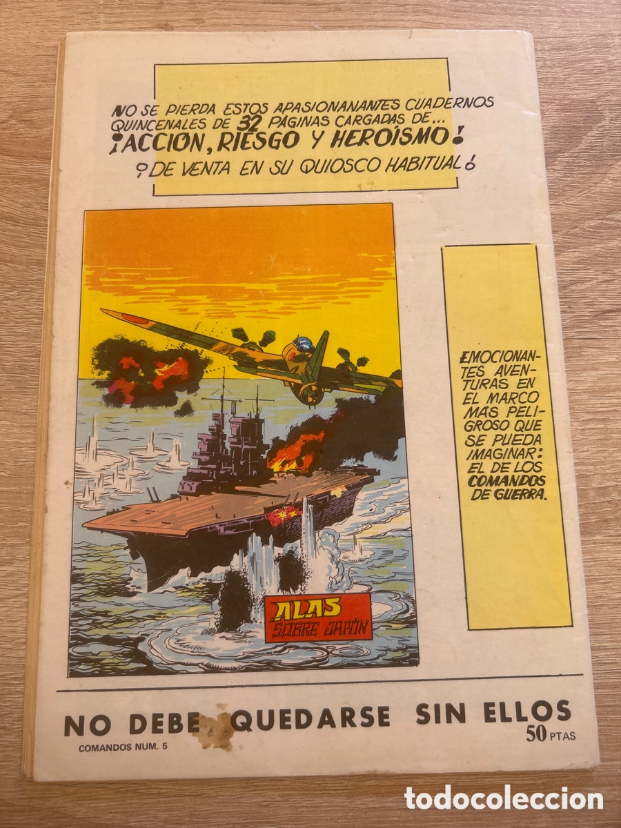 Tebeos: Comandos en acci&oacute;n n&uacute;m 5 - Foto 2