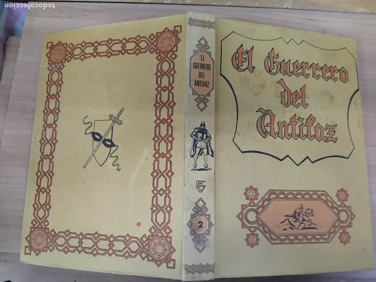 Livros de Banda Desenhada: EL GUERRERO DEL ANTIFAZ TOMO N&ordm; 2. EDITORA VALENCIANA 1972.
