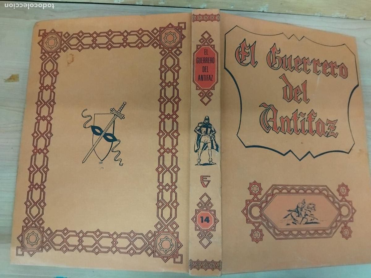 Livros de Banda Desenhada: EL GUERRERO DEL ANTIFAZ TOMO N&ordm; 14. EDITORA VALENCIANA 1972.