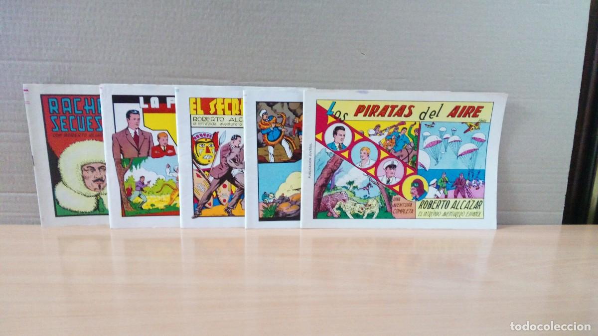Tebeos: LOTE DE 5 TEBEOS DE ROBERTO ALCAZAR Y PEDRIN.2&ordf; EPOCA A&Ntilde;OS 80.EDITORIAL VALENCIANA