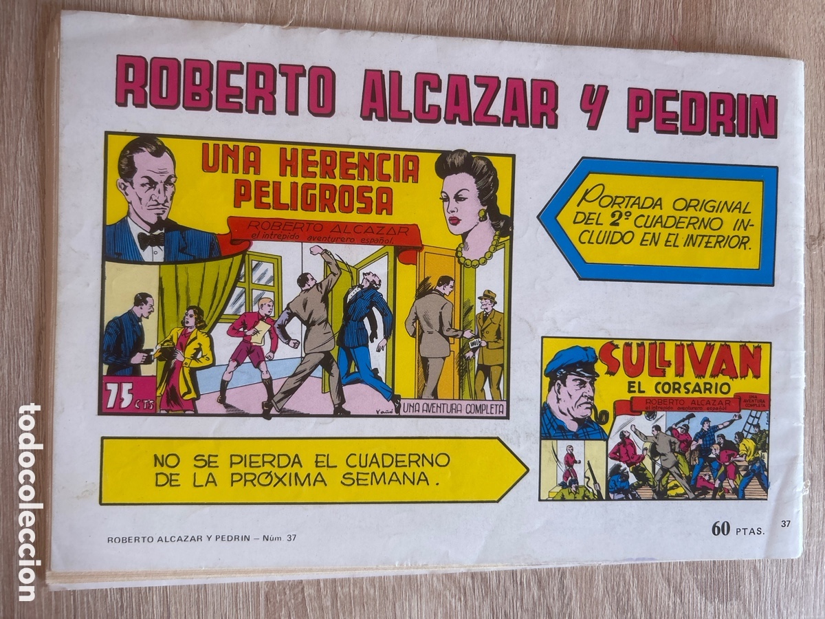 Tebeos: Roberto alcazar num 37 - Foto 2