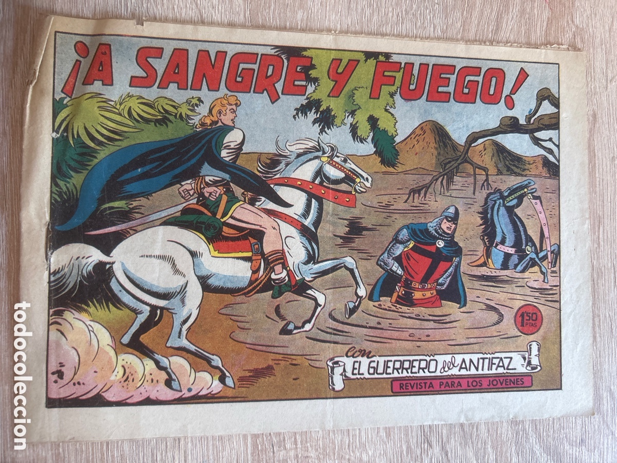 Livros de Banda Desenhada: A sangre y fuego con el guerrero del antifaz 34