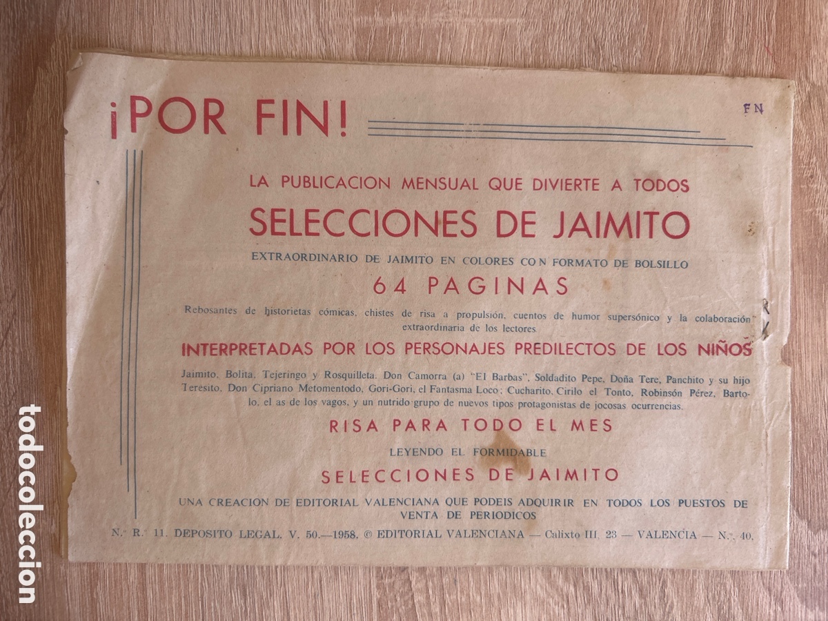 Tebeos: Colecci&oacute;n comandos n&uacute;m 40 - Foto 2