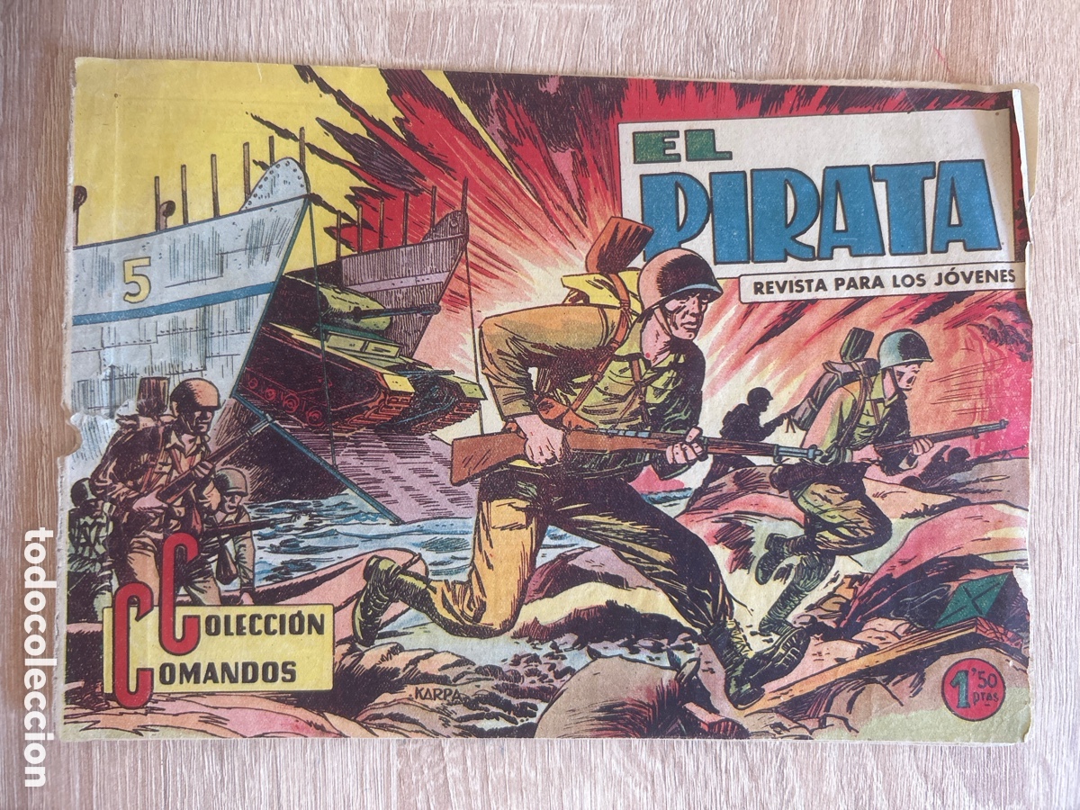 Giornalini: Colecci&oacute;n comandos n&uacute;m 40