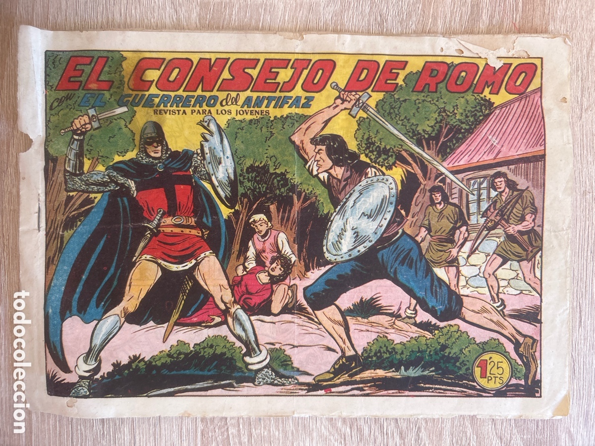Livros de Banda Desenhada: El consejo de romo y el guerrero del antifaz n&uacute;m 286