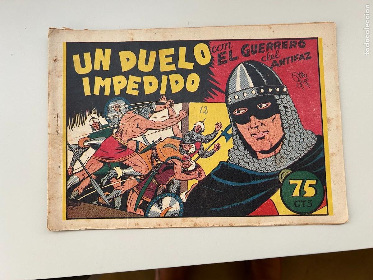 Livros de Banda Desenhada: EL GUERRERO DEL ANTIFAZ N&ordm; 12 UN DUELO IMPEDIDO 0,75