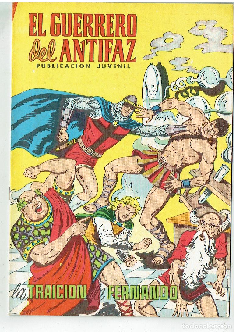BDs: EL GUERRERO DEL ANTIFAZ. N&ordm; 281. LA TRAICI&Oacute;N DE FERN&Aacute;NDO. VALENCIANA 1980(C/4 RUM)