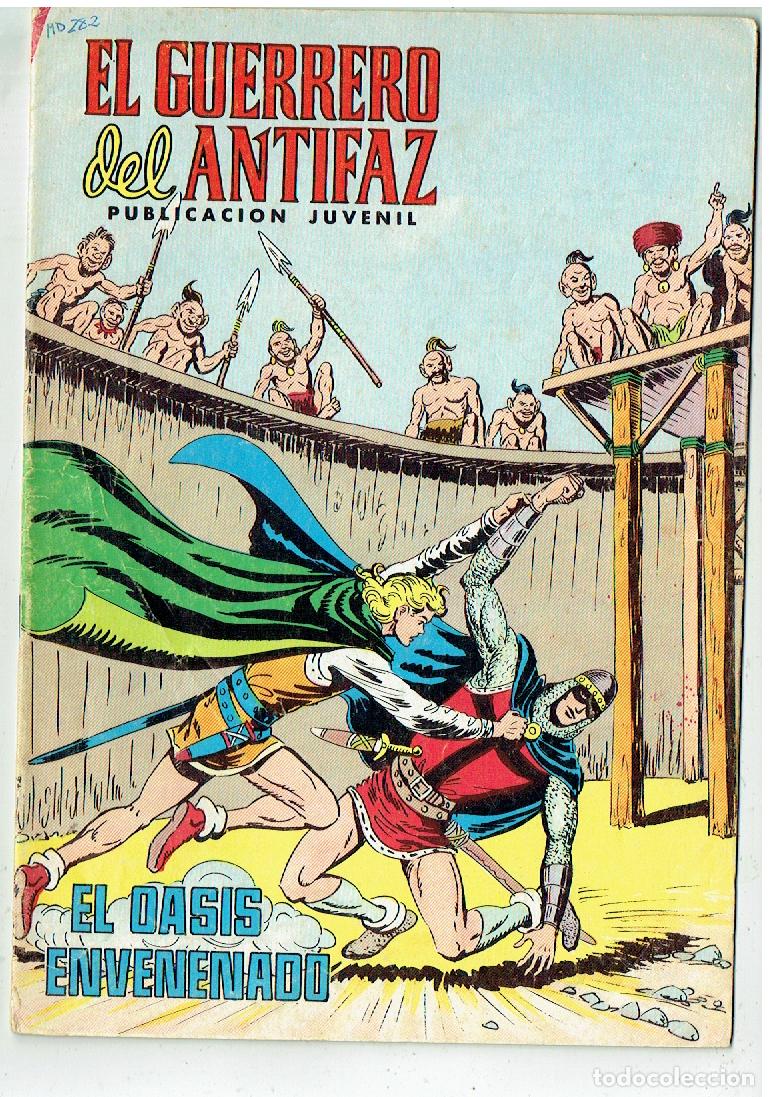 Comics: EL GUERRERO DEL ANTIFAZ. N&ordm; 282. EL OASIS ENVENENADO. VALENCIANA 1980(C/4 RUM)