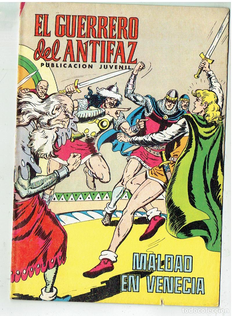 Tebeos: EL GUERRERO DEL ANTIFAZ. N&ordm; 283. MALDAD EN VENECIA. VALENCIANA 1980(C/4 RUM)
