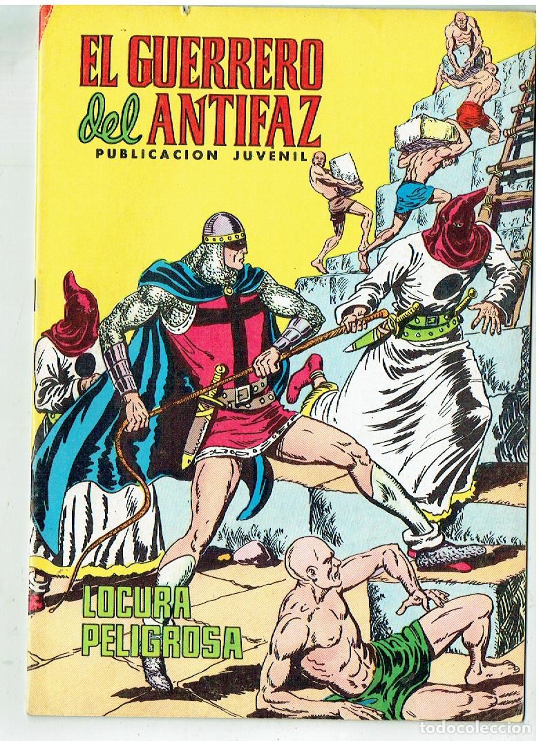 Livros de Banda Desenhada: EL GUERRERO DEL ANTIFAZ. N&ordm; 287. LOCURA PELIGROSA. VALENCIANA 1980(C/4 RUM)