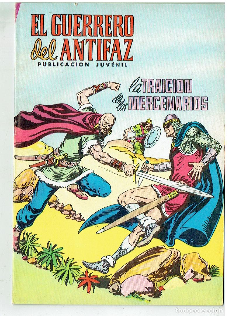 BDs: EL GUERRERO DEL ANTIFAZ. N&ordm; 289. LA TRAICI&Oacute;N DE LOS MERCENARIOS. VALENCIANA 1980(C/4 RUM)
