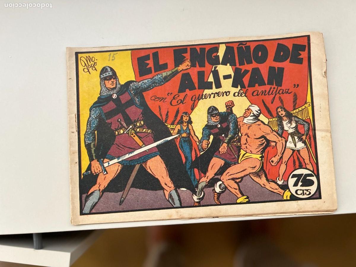 Giornalini: GUERRERO DEL ANTIFAZ N&ordm; 15 DE 0,75 COMO SE VE