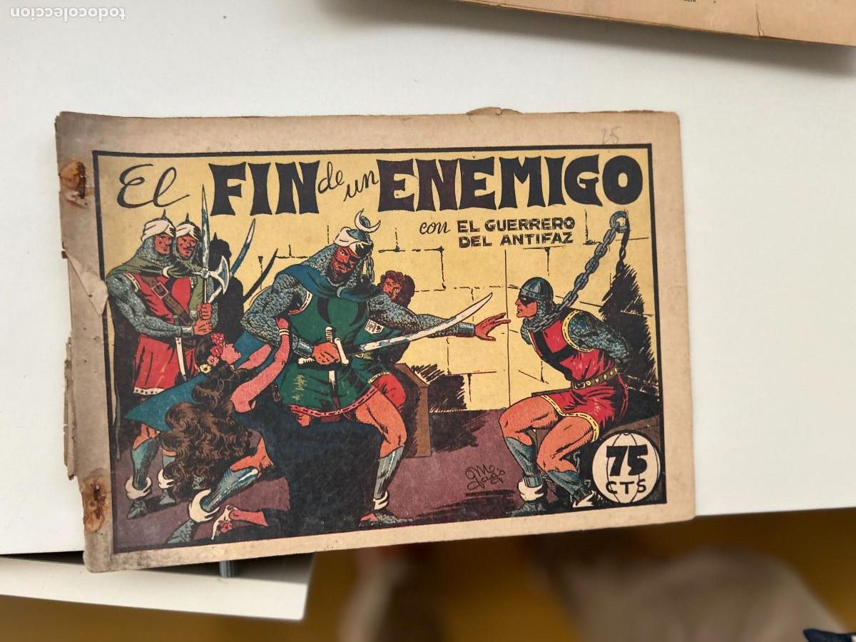 Giornalini: GUERRERO DEL ANTIFAZ N&ordm; 25 DE 0,75 COMO SE VE