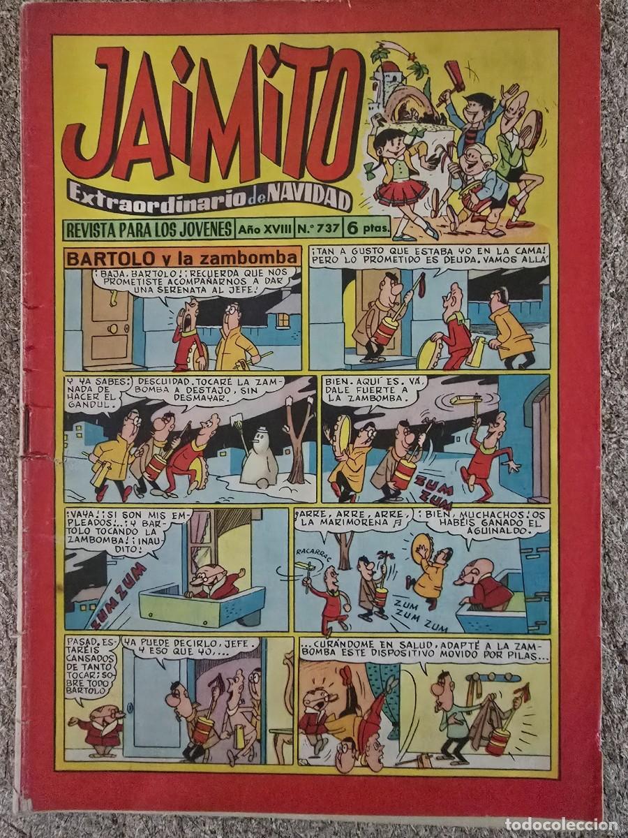 Giornalini: Jaimito Extraordinario de Navidad 737.Valenciana