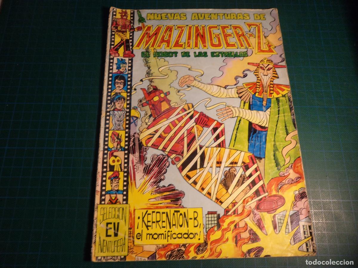 Tebeos: Nuevas aventuras de Mazinger Z. N&ordm; 25. Valenciana. Con se&ntilde;ales de uso.
