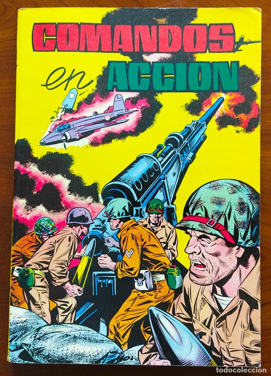 Tebeos: RETAPADO COMANDOS EN ACCI&Oacute;N N&ordm; 29, 31, 32 Y 33 - EDITORA VALENCIANA A&Ntilde;O 1981